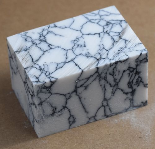 White Turquoise Tru-Stone Block 1.3